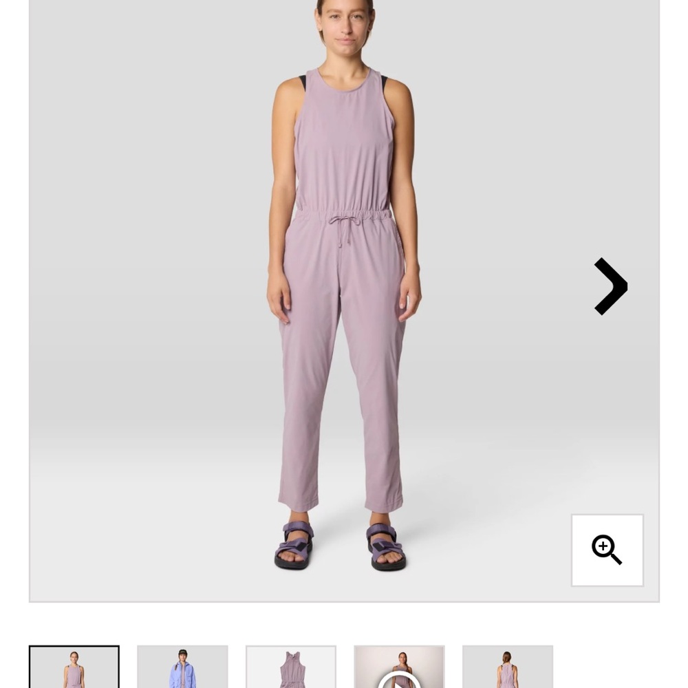 Mountain hardwear women’s dynama romper purple